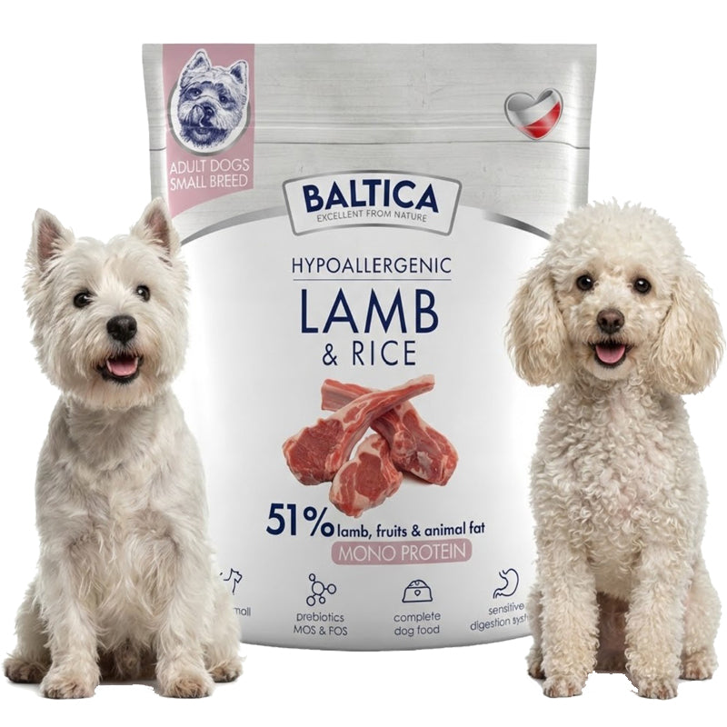 BALTICA ADULT LAMB & RICE LAMB WITH RICE S 1kg FOR SMALL BREEDS