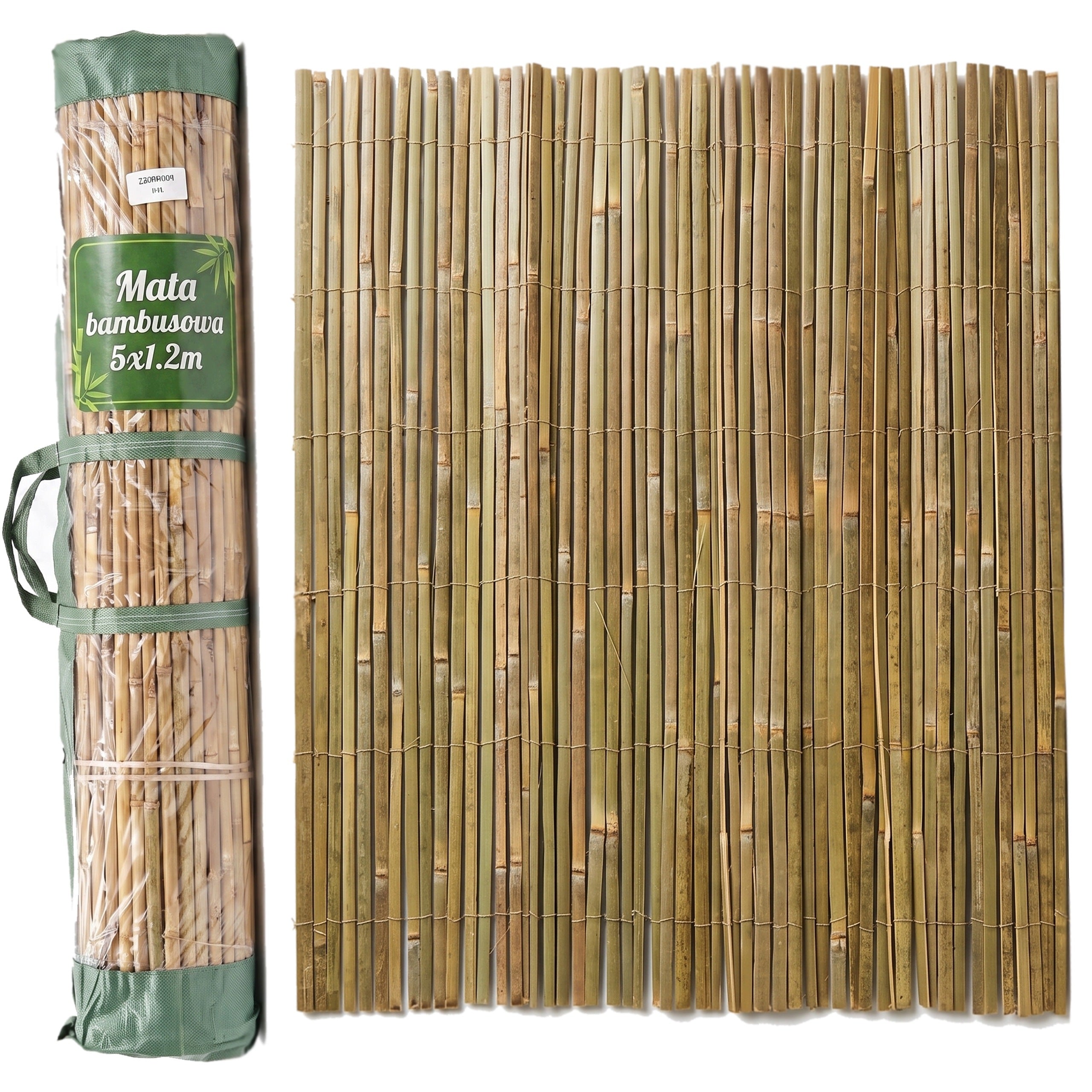 BAMBOO COVER MAT 5x1,2m MASKING FOR FENCE, BALCONY, FENCE