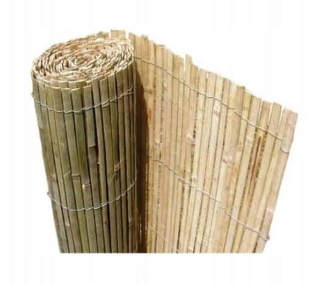 BAMBOO Fence Cover Mat for Fence Eko WITH SLATS 1,5 x 5 m