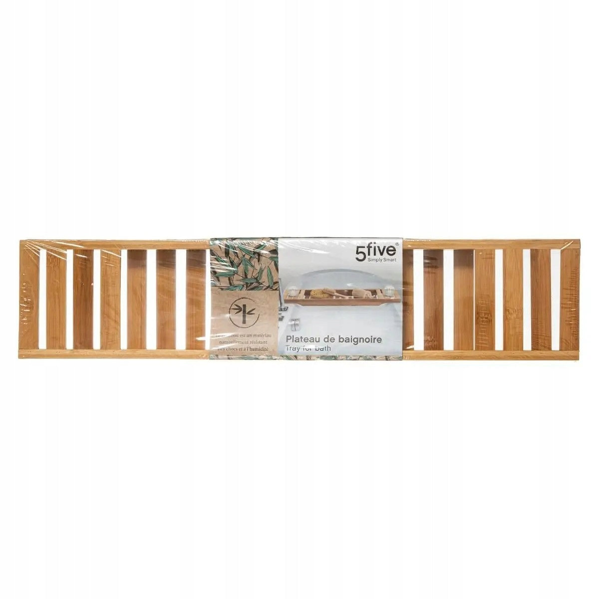 BAMBOO SHELF FOR PRACTICAL BATH FOR BATHROOM Brand 5five Simply Smart