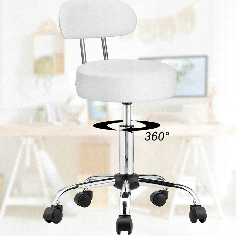 BAR STOOL COSMETIC CHAIR SWIVEL STOOL 360 ON WHEELS EAN (GTIN) 090234334033