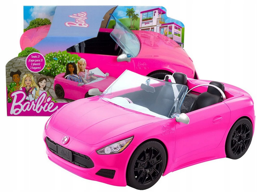 BARBIE AUTO PINK CONVERTIBLE DOLL CAR Barbie