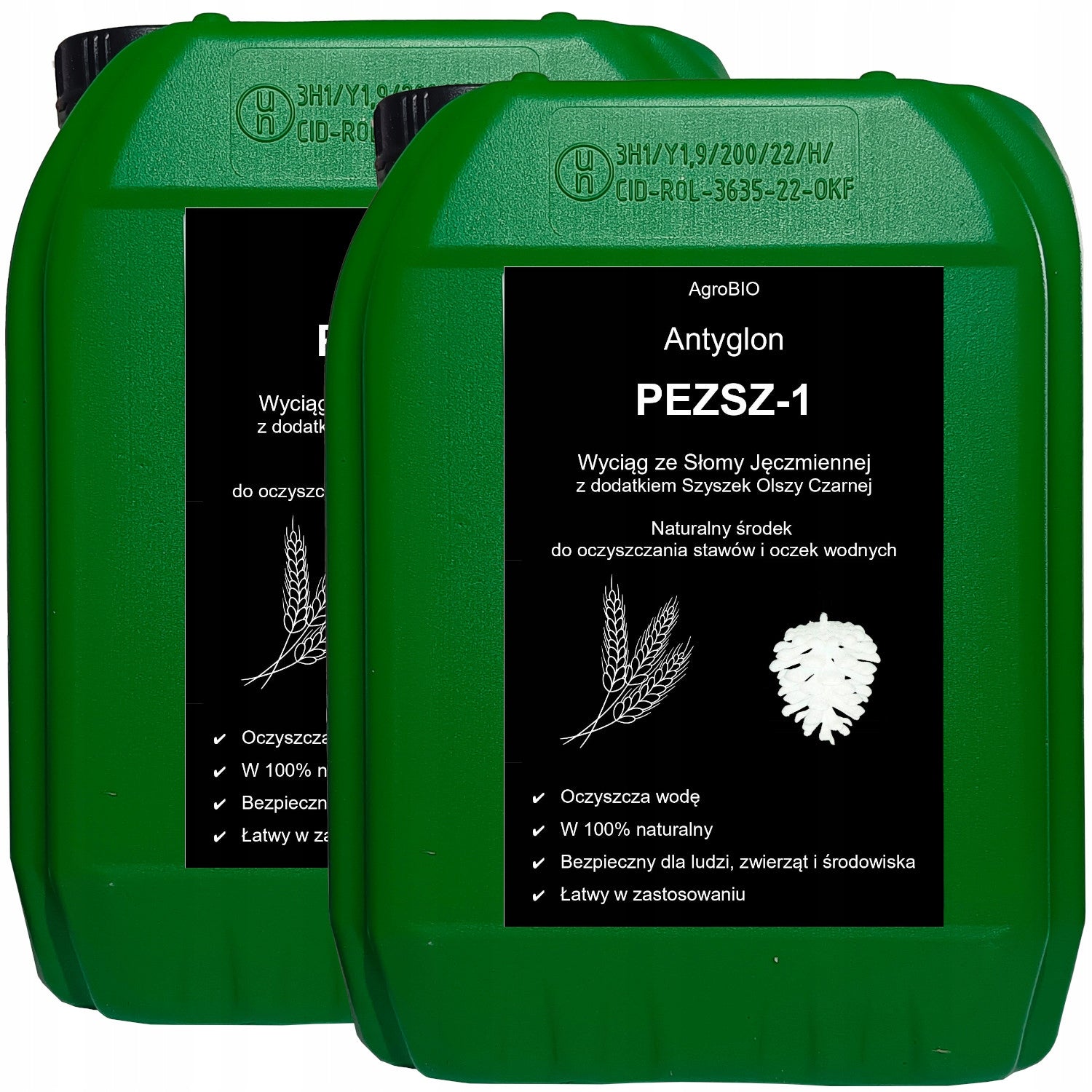 BARLEY STRAW EXTRACT WITH ADDED BLACK ALDER 10L PEZSZ-1 ANTYGLON