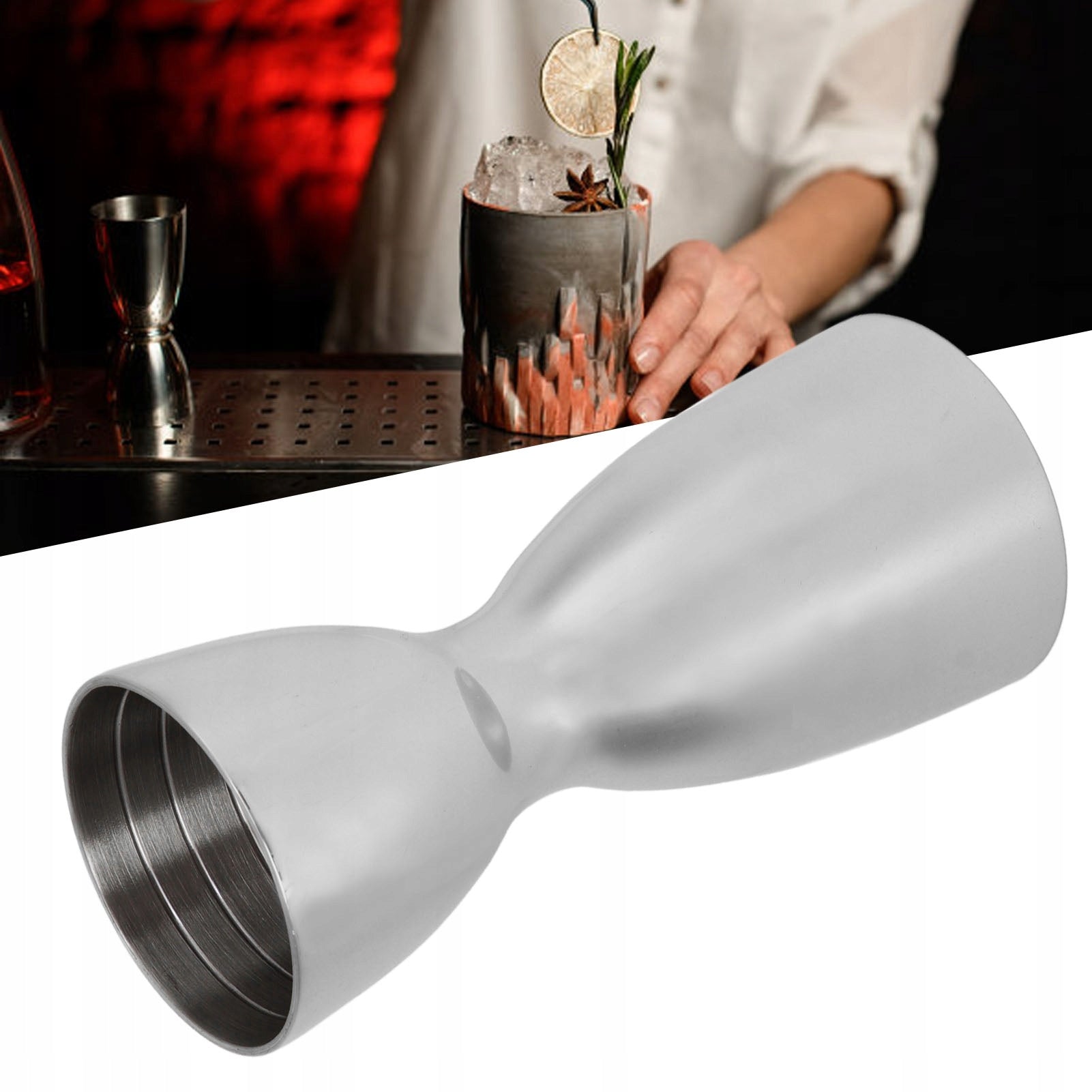 BARMAN'S MEASUR, BARTMAN'S GLASS, 39X41X93MM Manufacturer code 3118220193914