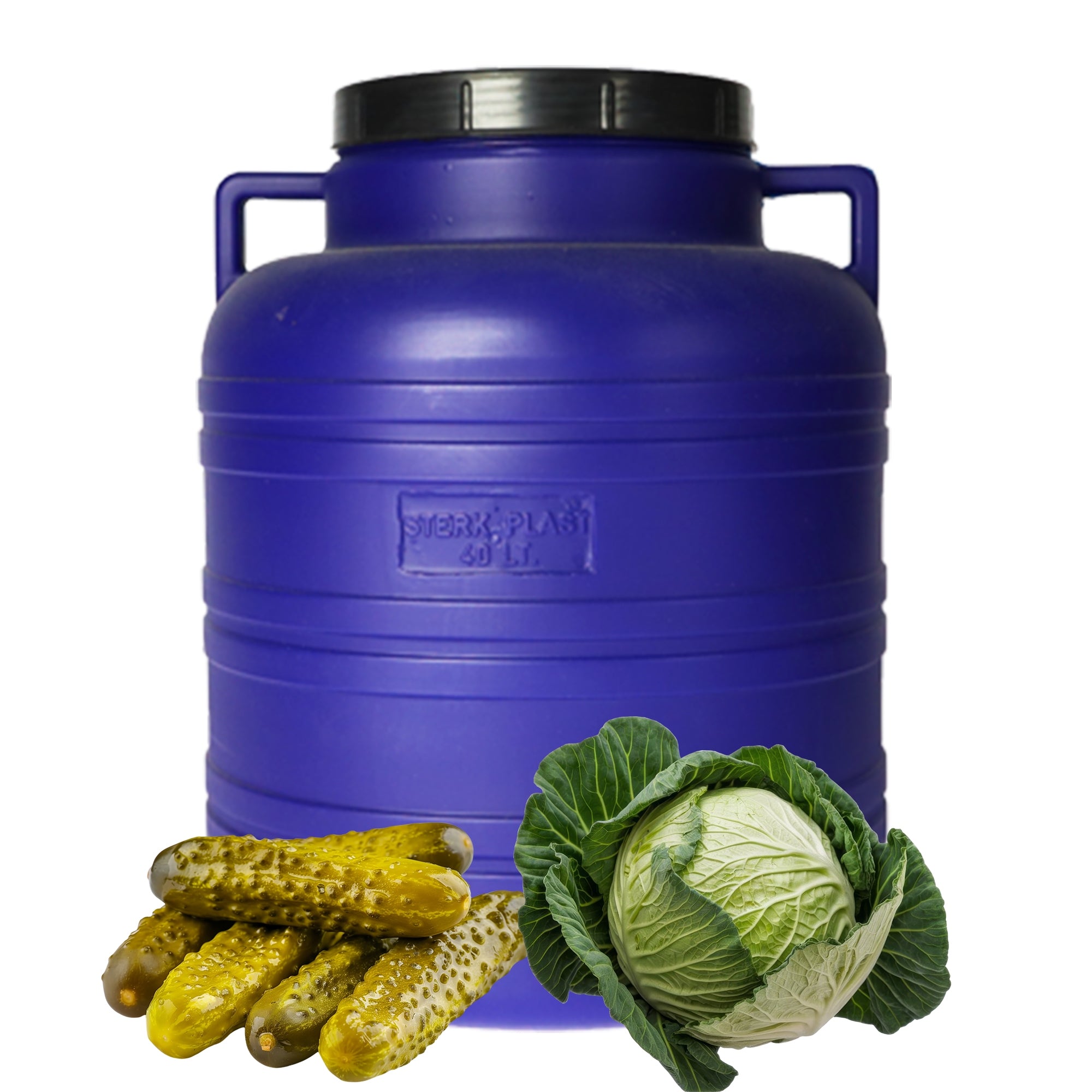 BARREL CONTAINER STERK 40L FOR PICKLING CUCUMBERS CABBAGE+CERTIFICATE STORAGE Manufacturer code 5905155016522