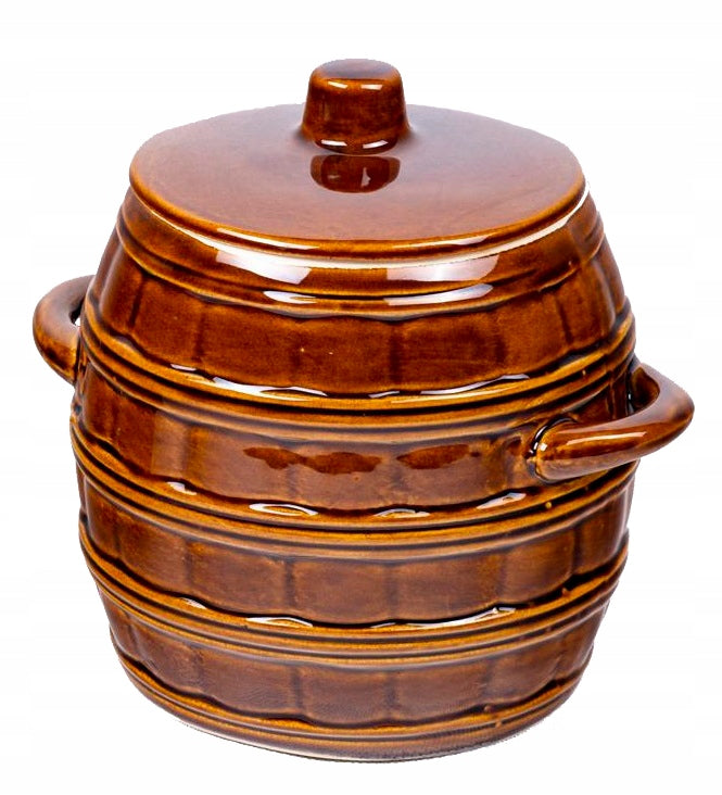 BARREL FOR CUCUMBERS CABBAGE PICKLING KRYSTYNKA 2,5 L