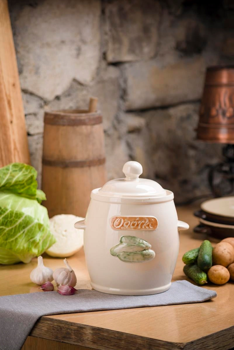 BARREL FOR CUCUMBERS CABBAGE SOURDOUGH KRYSTYNKA 3 L Capacity 3 l