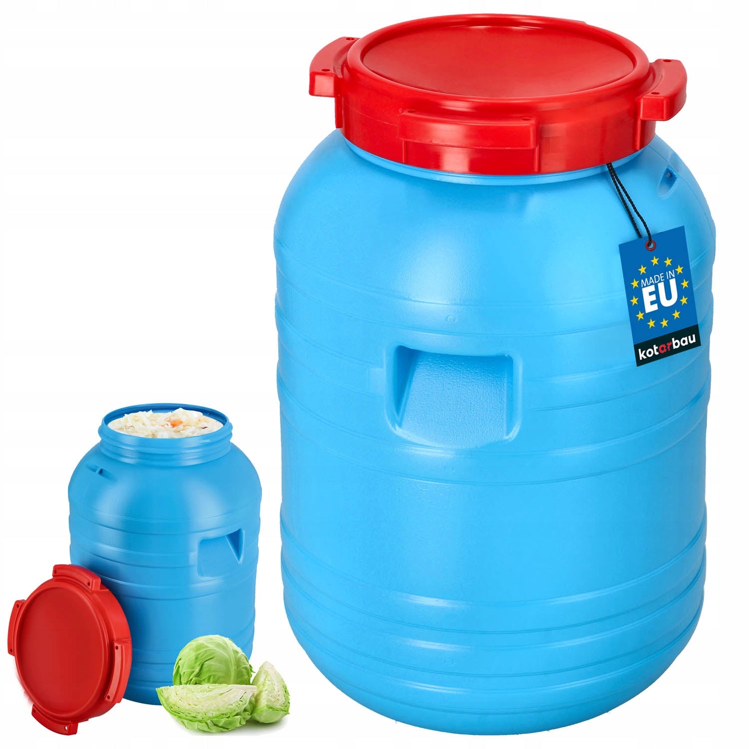 BARREL FOR PICKING CABBAGE, CUCUMBER, PLASTIC PVC, 30L CONTAINER