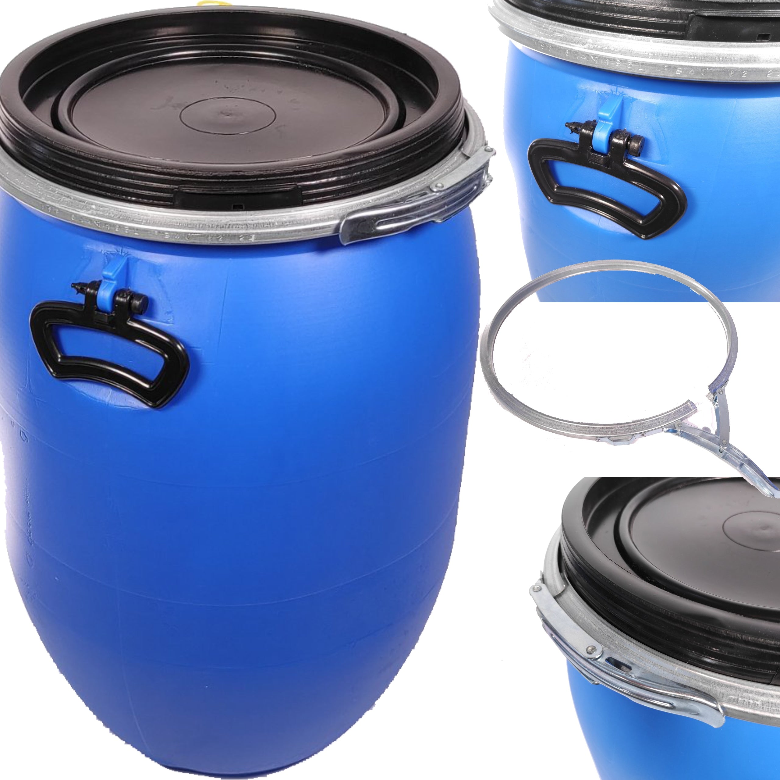 BARREL PLASTIC TANK 60L FOR MASH FOR WATER PICKLING CERTIFICATE BUCKLE