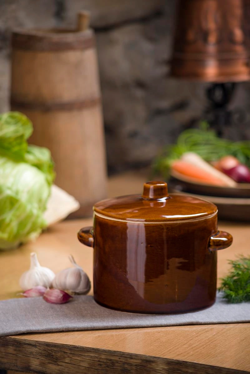 BARREL POT FOR PICKLING CUCUMBERS LARD KRYSTYNKA 2 L Brand Krystynka