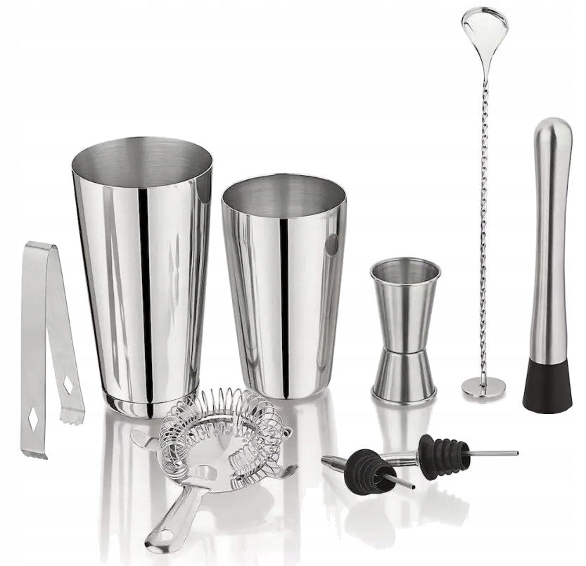 BARTENDER Set Bar Drink Measure and Tongs