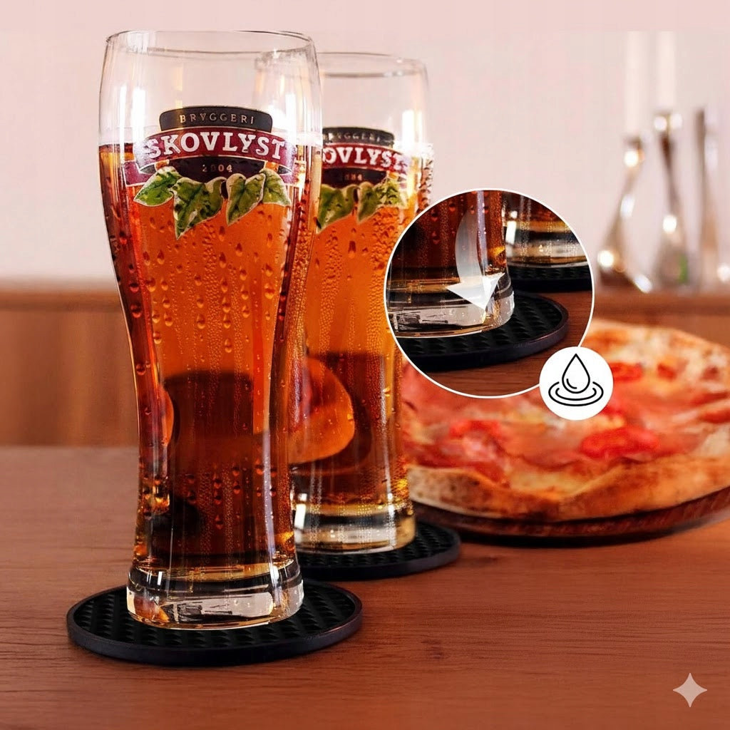 BARTENDING PADS UNDER glass set of 8pcs with bar stand Manufacturer code hy5gt
