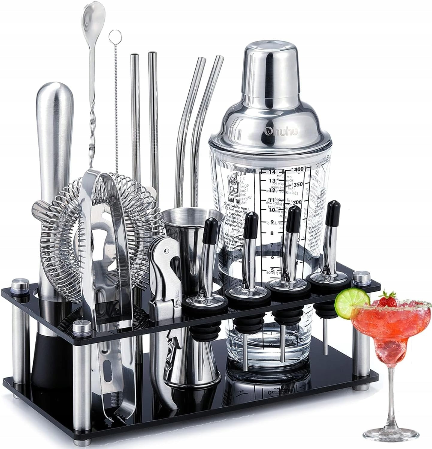 BARTENDING SET 17in1 SHAKER FOR COCKTAIL DRINKS EXCLUSIVE XXL SET