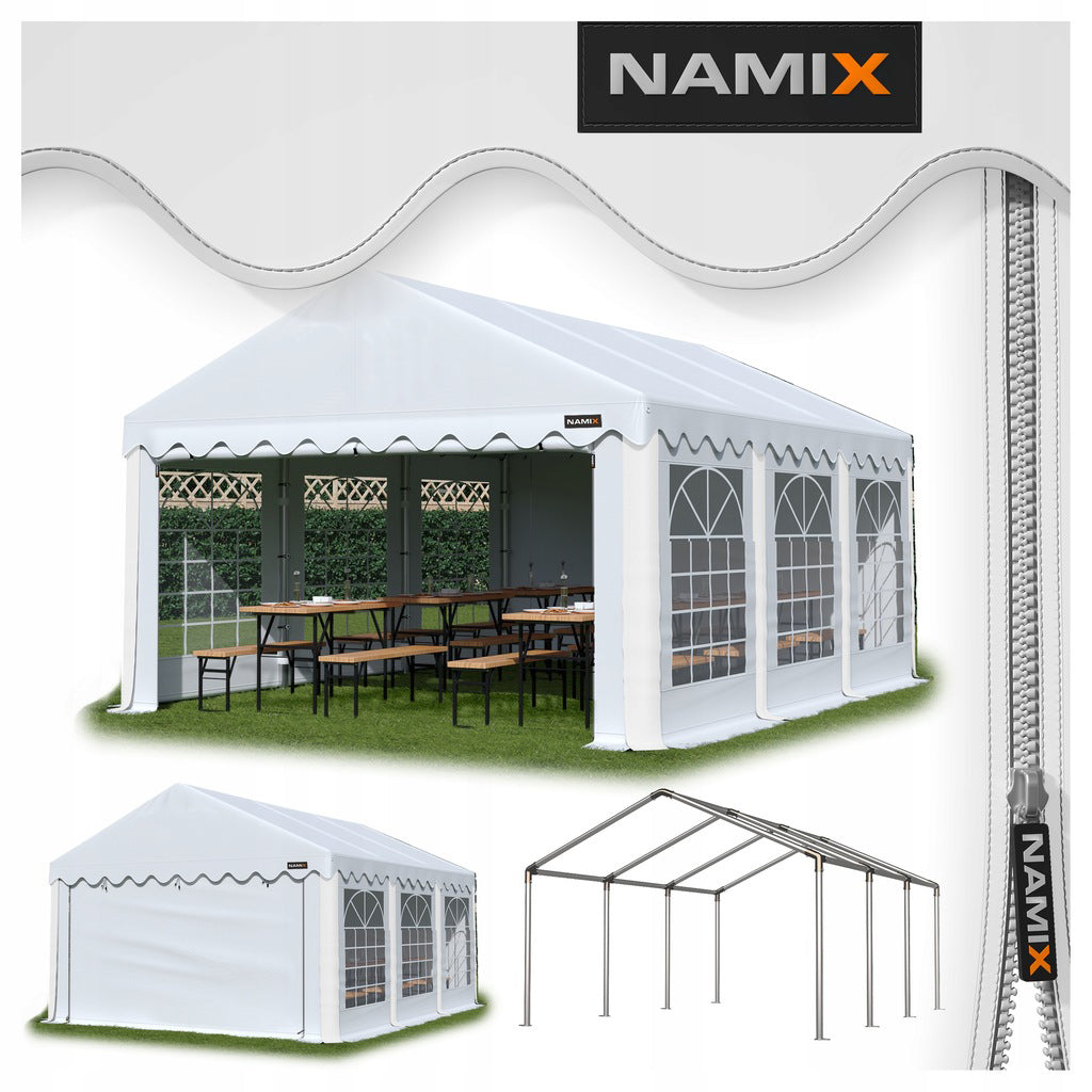 BASIC 3x6 Garden Party Tent VARIOUS COLORS + SIDE WALLS FREEBIE