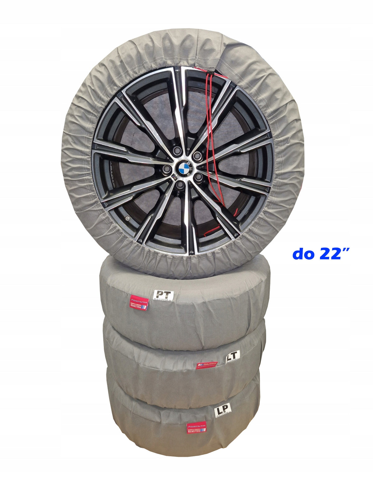 BASIC covers for spare wheels fi max 74cm/22" Set of 4 POLCOVER