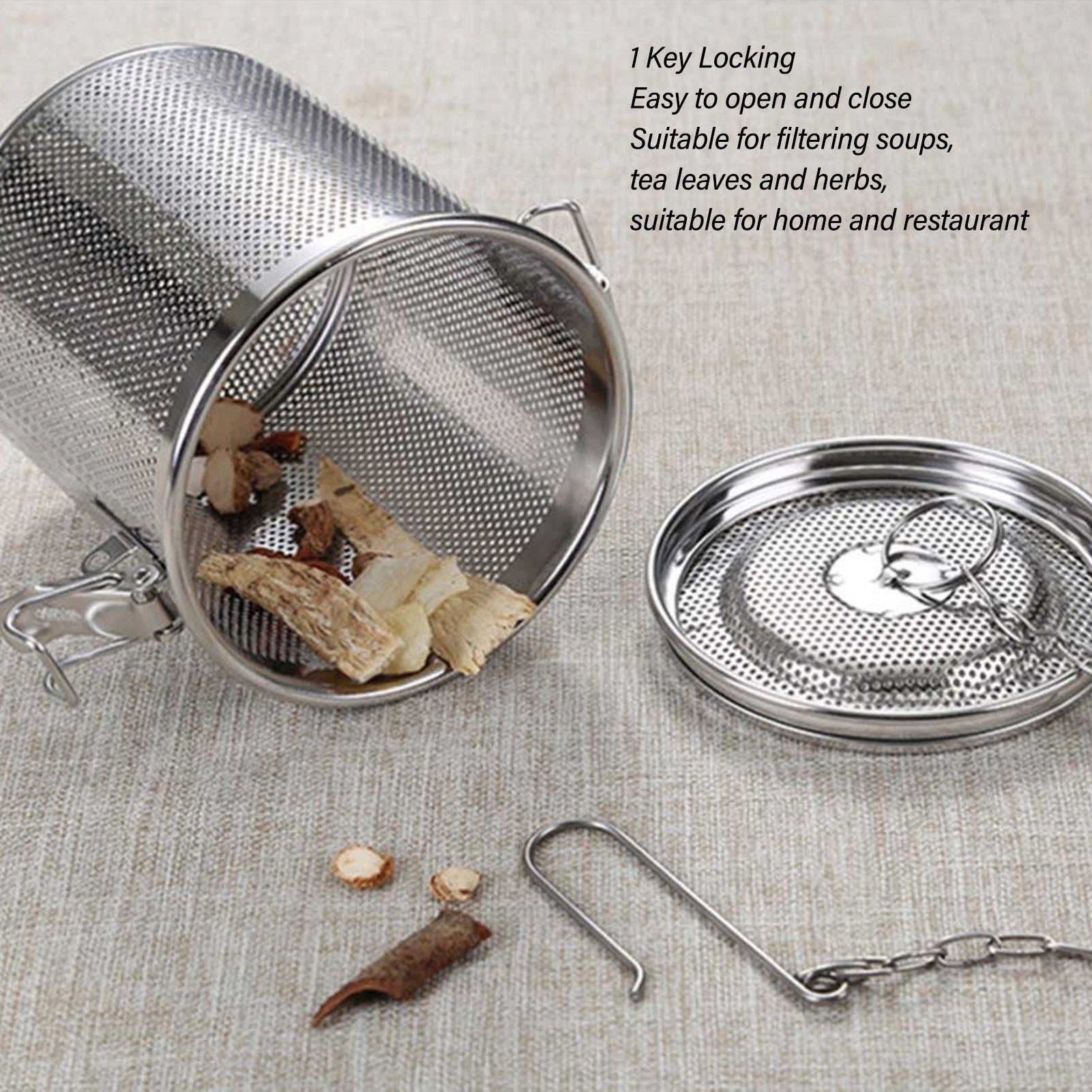 BASKET SPICE STRAINER FOR COOKING SOUP 12CM Brand no brand