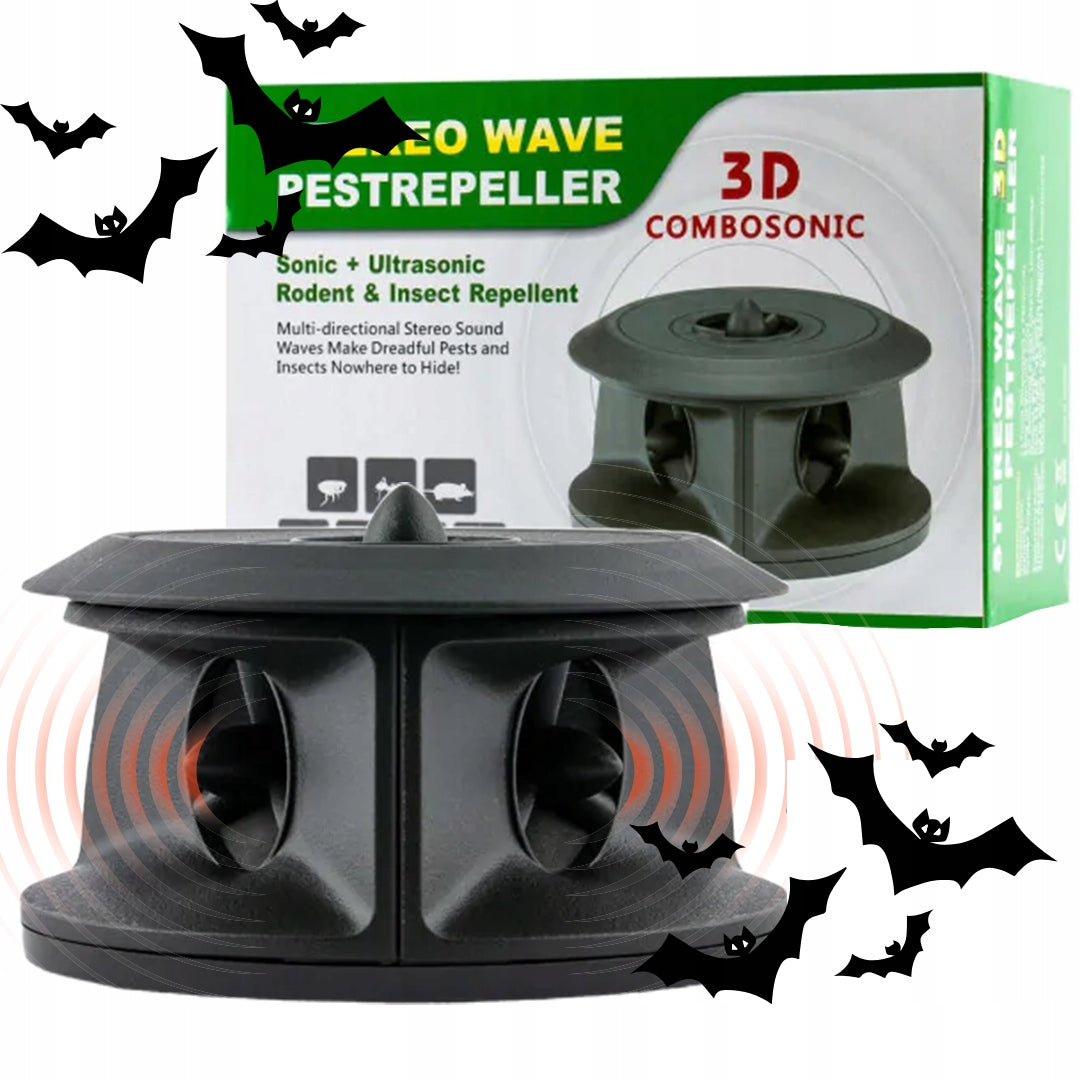 BAT repellent Combosonic 3D for attic, attic ultrasound 850m2 Brand Combosonic