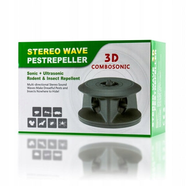 BAT repellent Combosonic 3D for attic, attic ultrasound 850m2 Packaging status original