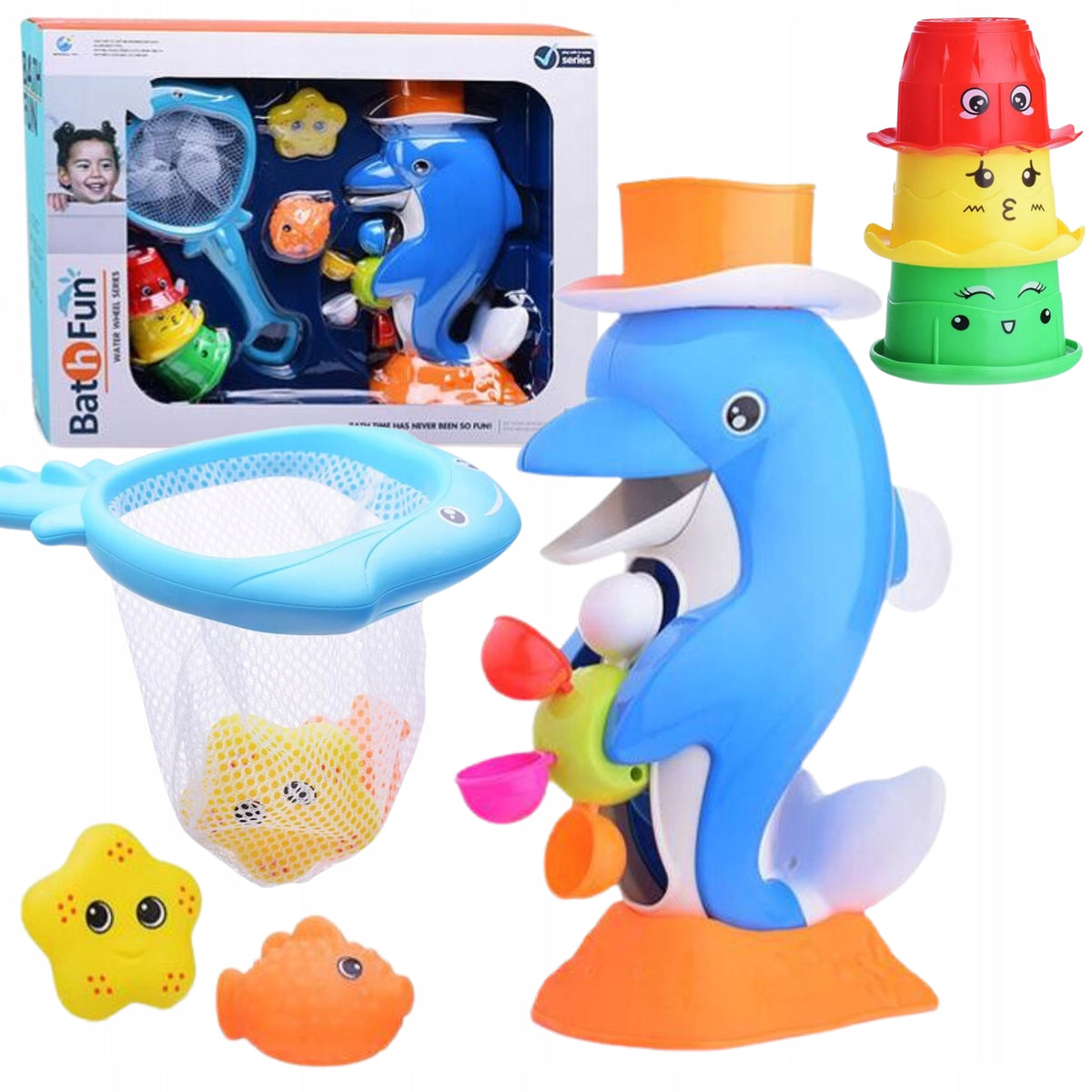 BATH TOY SET REEL POURING FISHING SUCTION CUP Manufacturer code 6920179664930