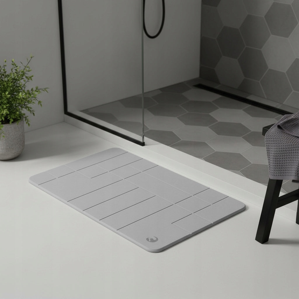 BATHROOM DIATOMITE MAT NON-SLIP QUICK-DRYING ABSORBENT RUG Manufacturer code CREMATMOSCG