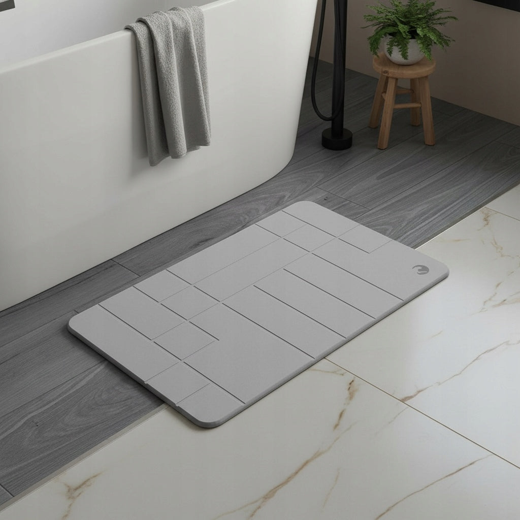 BATHROOM DIATOMITE MAT NON-SLIP QUICK-DRYING ABSORBENT RUG Packaging status original