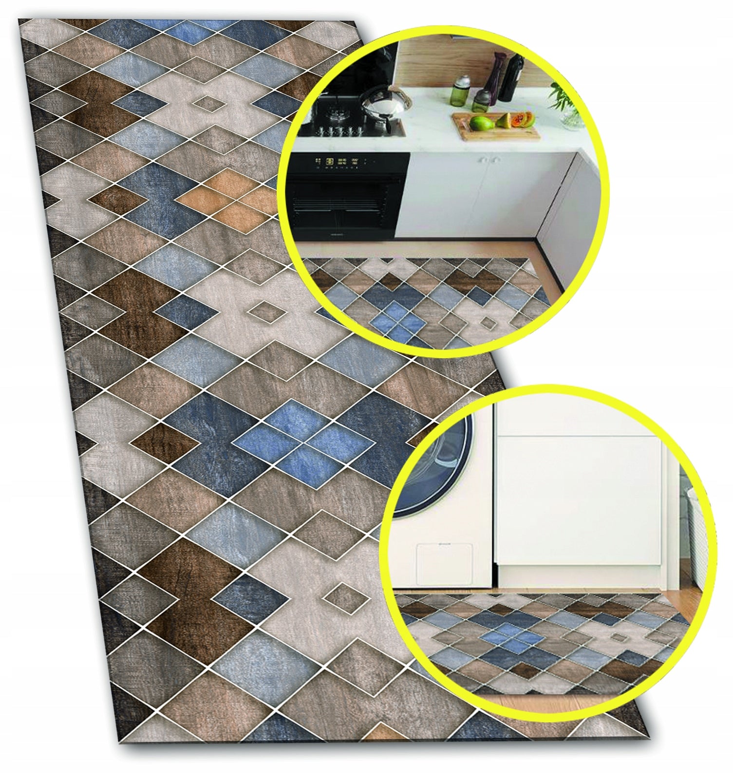 BATHROOM KITCHEN MAT BATHROOM RUG SIDEWALK NON-SLIP RUG