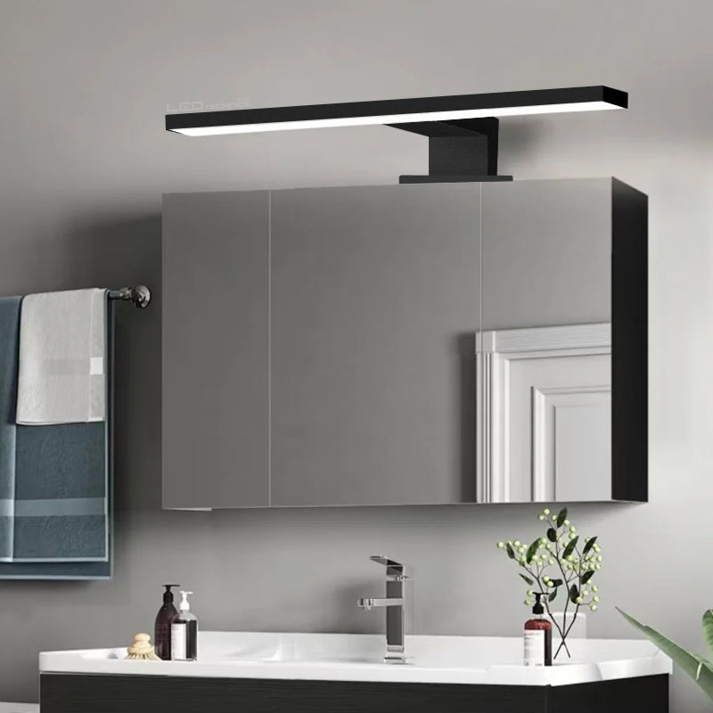 BATHROOM LAMP FOR CABINET LAMP OVER MIRROR LED BLACK WALL LAMP Packaging status original