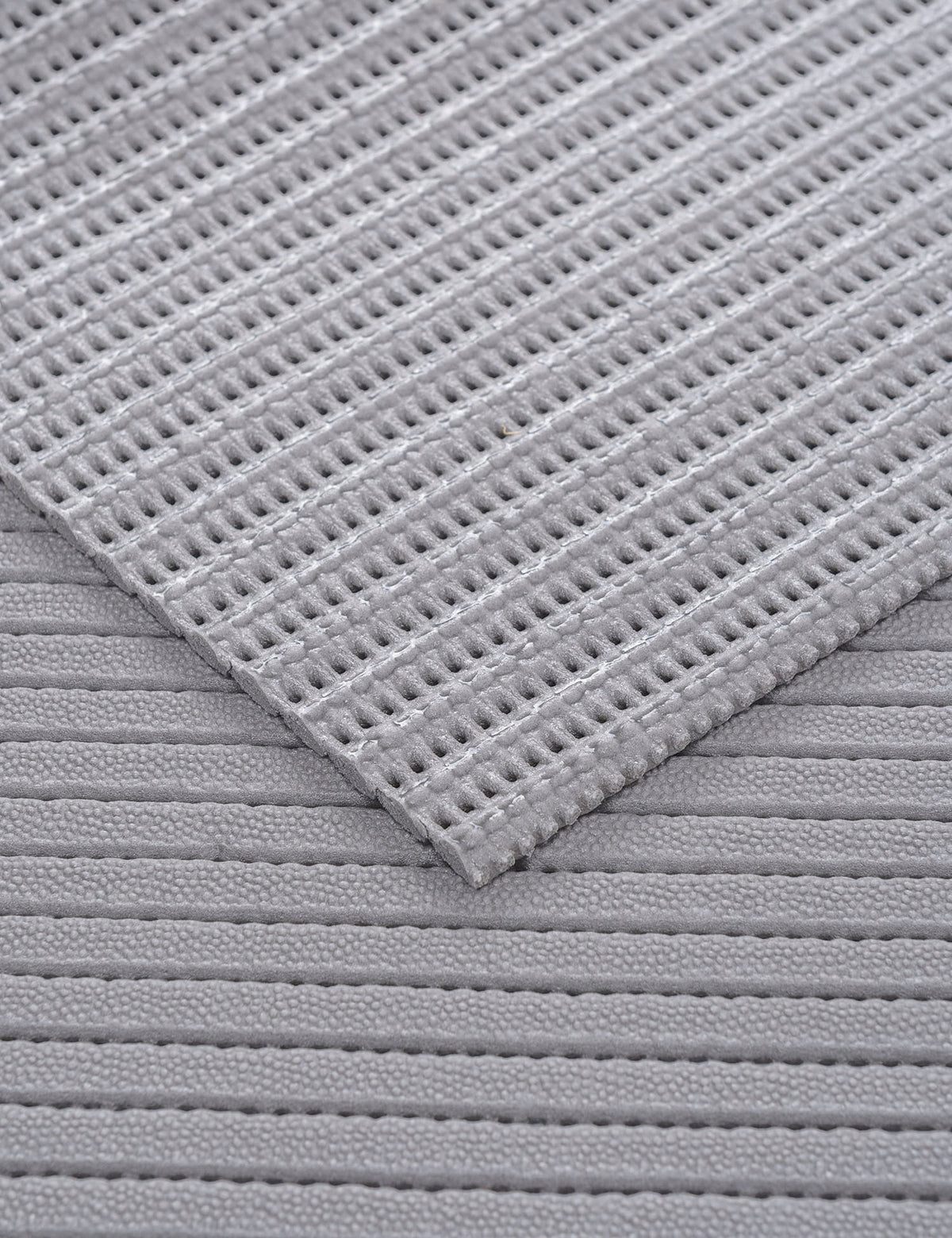 BATHROOM MAT, CUSTOM-SIZED, BATHROOM RUG, PVC FOAM, width 65cm, GRAY Manufacturer code 210143
