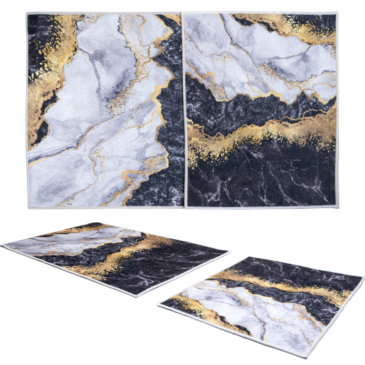 BATHROOM MATS SET, 2 pcs. ANTI-SLIP Manufacturer code 506115