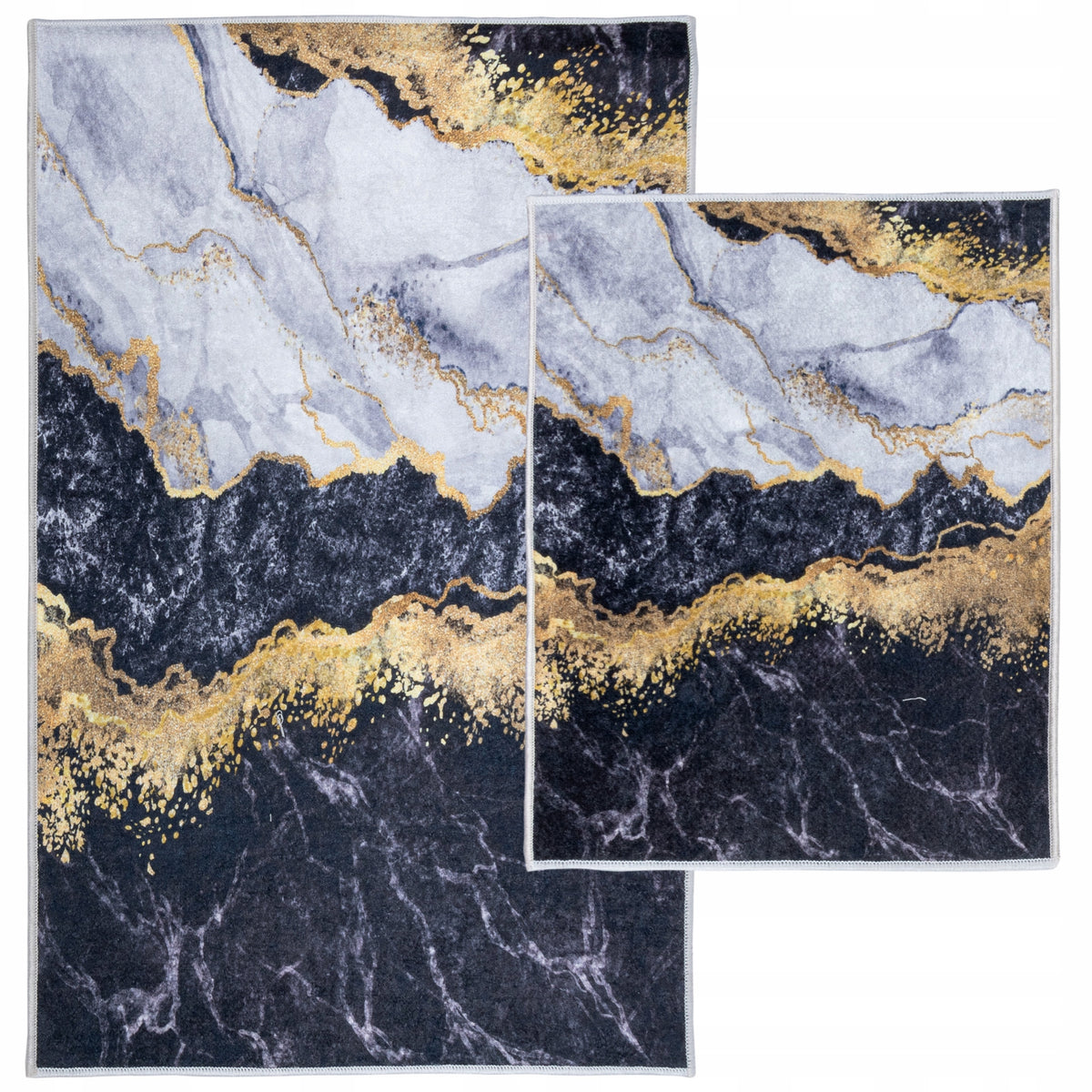 BATHROOM MATS SET, 2 pcs. ANTI-SLIP Packaging status original