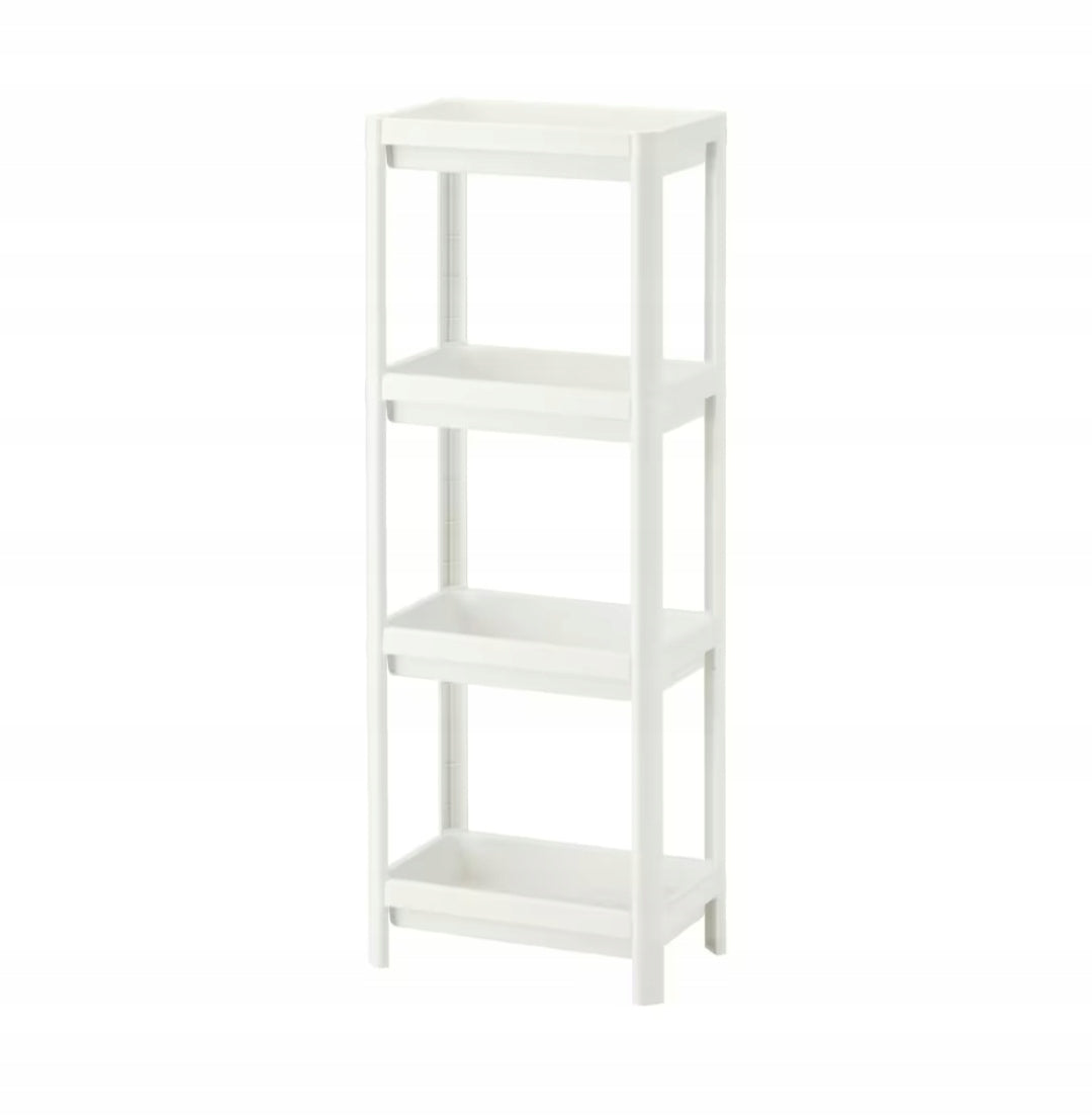 BATHROOM RACK,CORNER white 33x33x71 cm IKEA Manufacturer code 704.710.92
