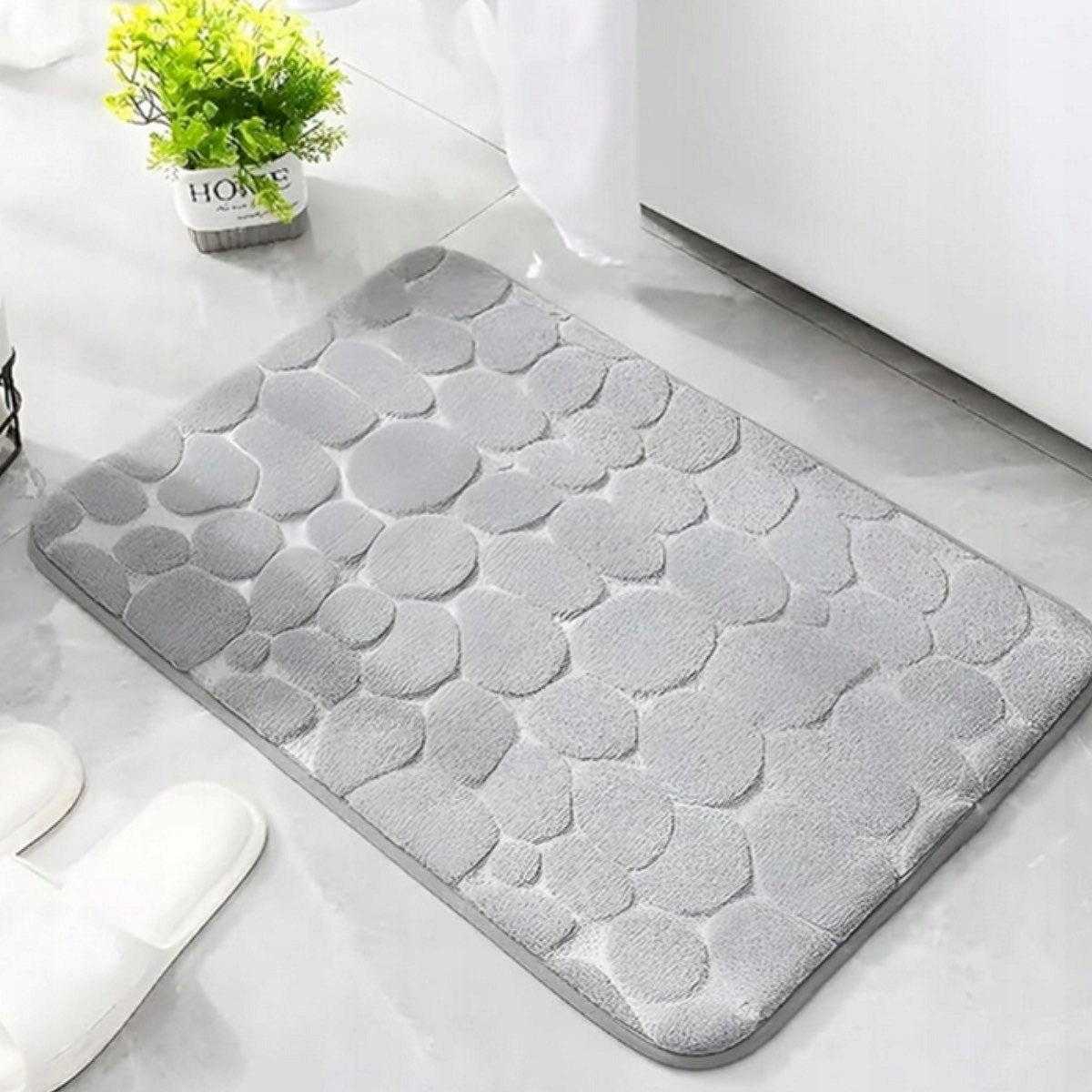 BATHROOM RUG 80X50 QUICK DRYING ABSORBENT ANTI-SLIP FOR BATHTUB Manufacturer code OK-1158