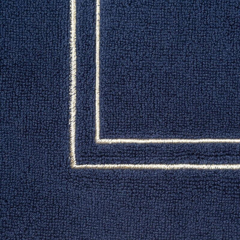 BATHROOM RUG COTTON OLIVIA 50X70 NAVY BLUE Brand Eurofirany