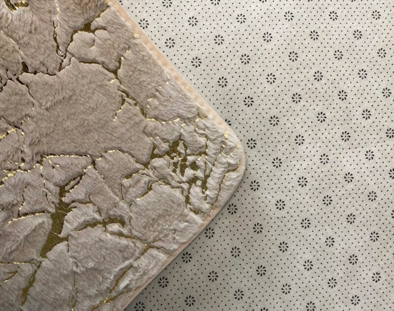 BATHROOM RUG MARBLE DT-11 WALKWAY FOAM MAT 50x80 BEIGE Manufacturer code dywanik marmur DT-11