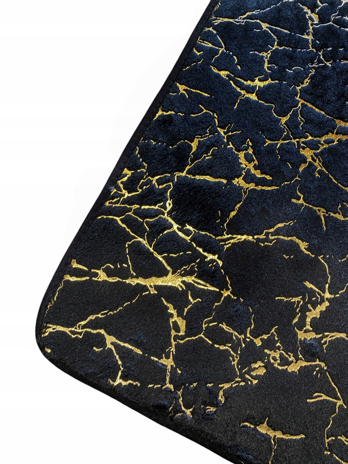 BATHROOM RUG MARBLE DT-11 WALKWAY FOAM MAT 50x80 BLACK Manufacturer code dywanik marmur DT-11 czarny