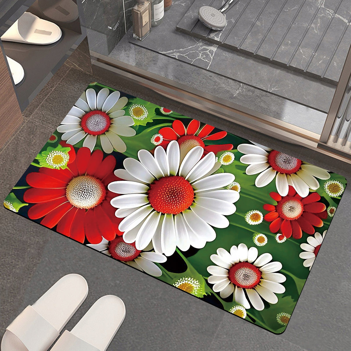 BATHROOM RUG MAT QUICK DRYING SIDEWALK LARGE XXXL 80X50