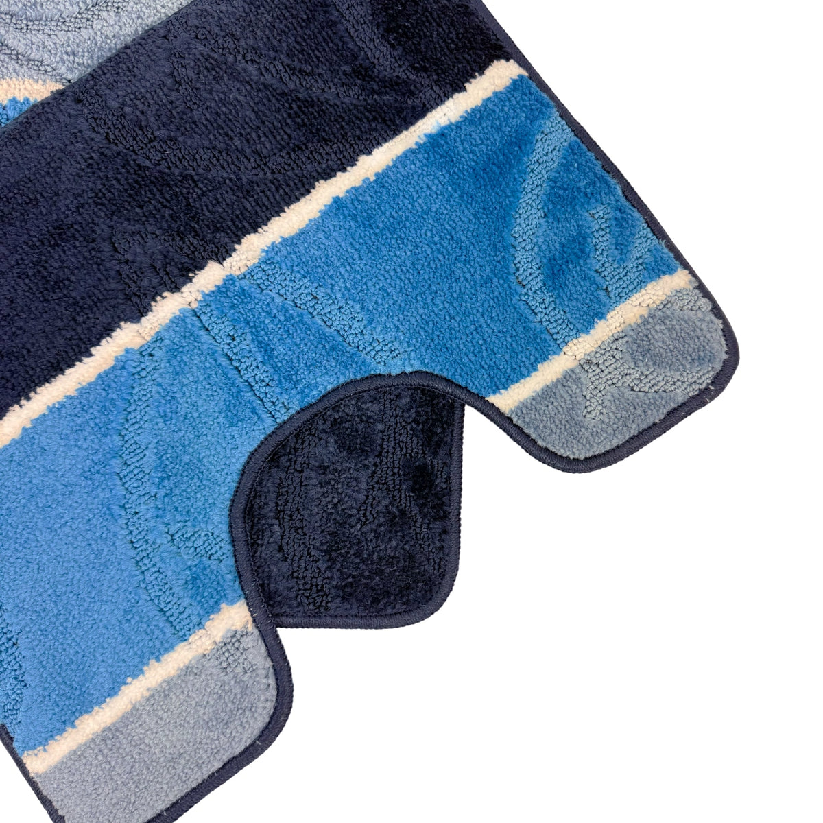 BATHROOM RUG SET NON-SLIP SOFT BLUE 50X80 Manufacturer code 5904730472845