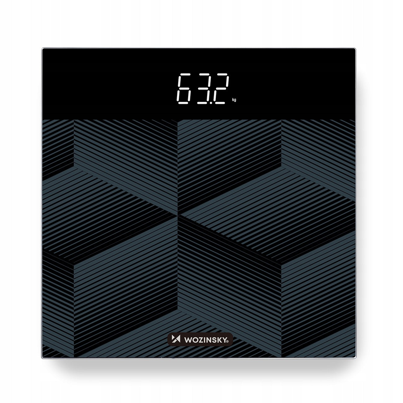 BATHROOM SCALE ELECTRONIC ACCURATE GLASS READABLE DISPLAY 180 KG Packaging status original