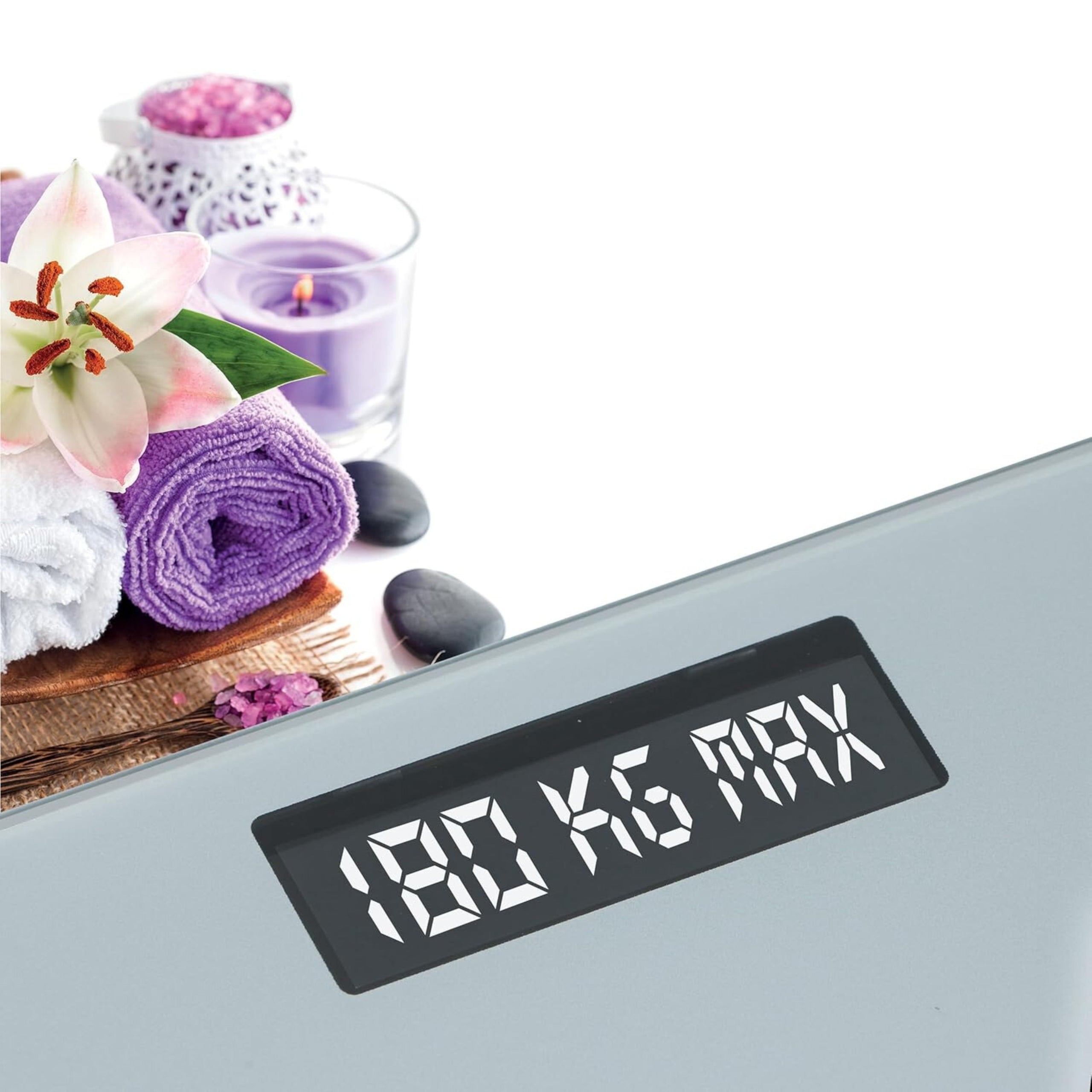 BATHROOM SCALE ELECTRONIC GLASS LCD PRECISION 180KG GRUNDIG BATTERIES Brand Grundig