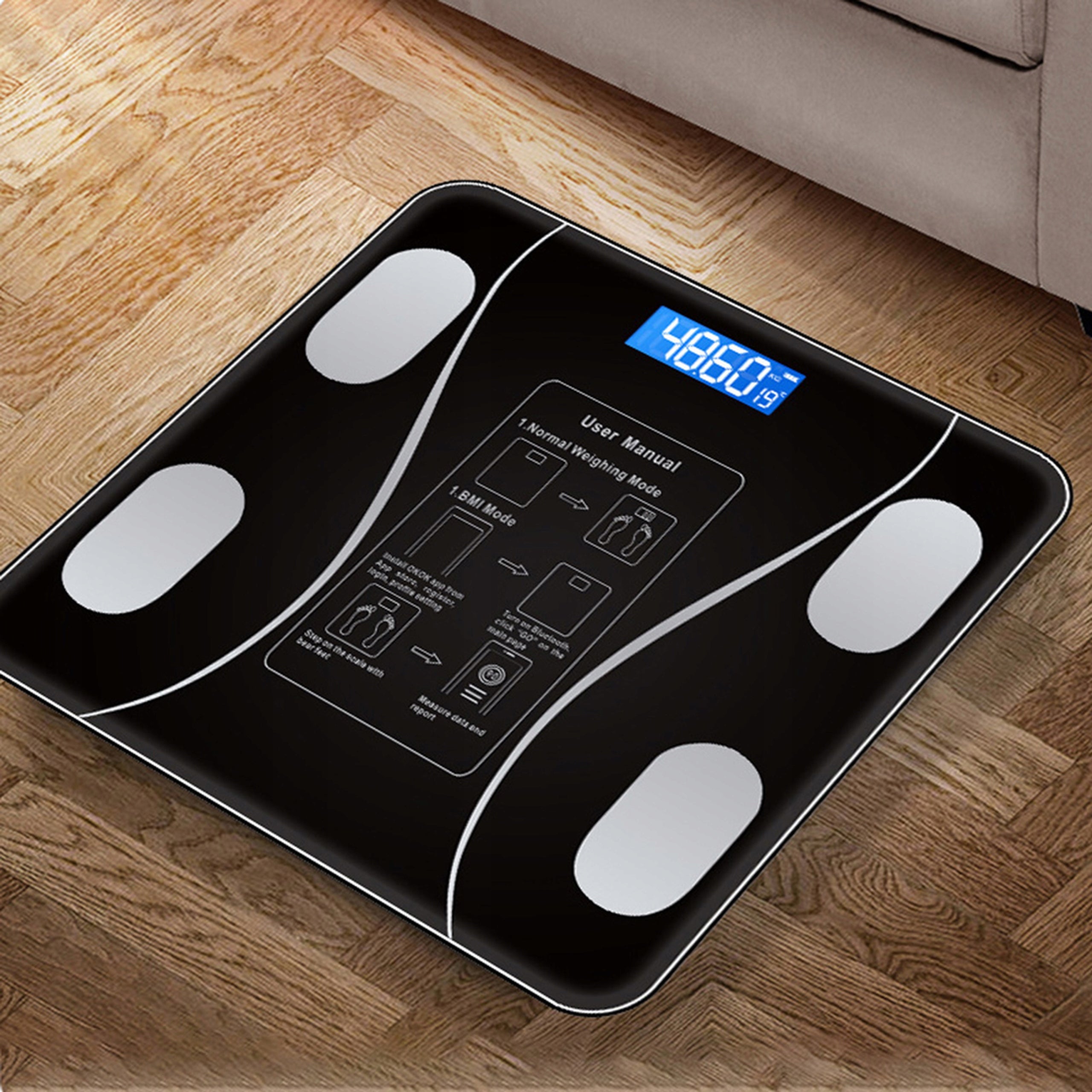 BATHROOM SCALE PERSONAL ANALYTICAL BLUETOOTH SMART ANDROID IOS SMART Brand RETOO