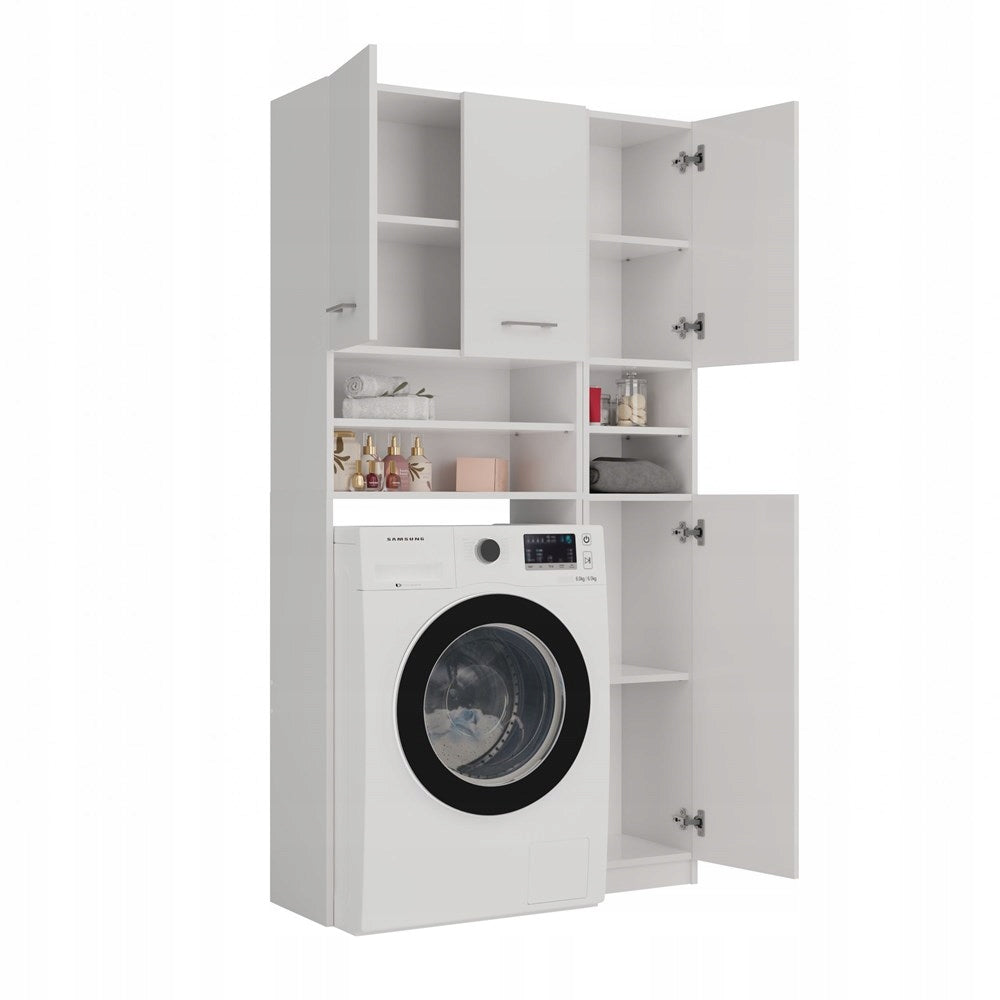 BATHROOM SET MARPOL BOOKCASE CABINET POST WHITE EAN (GTIN) 5902838465875