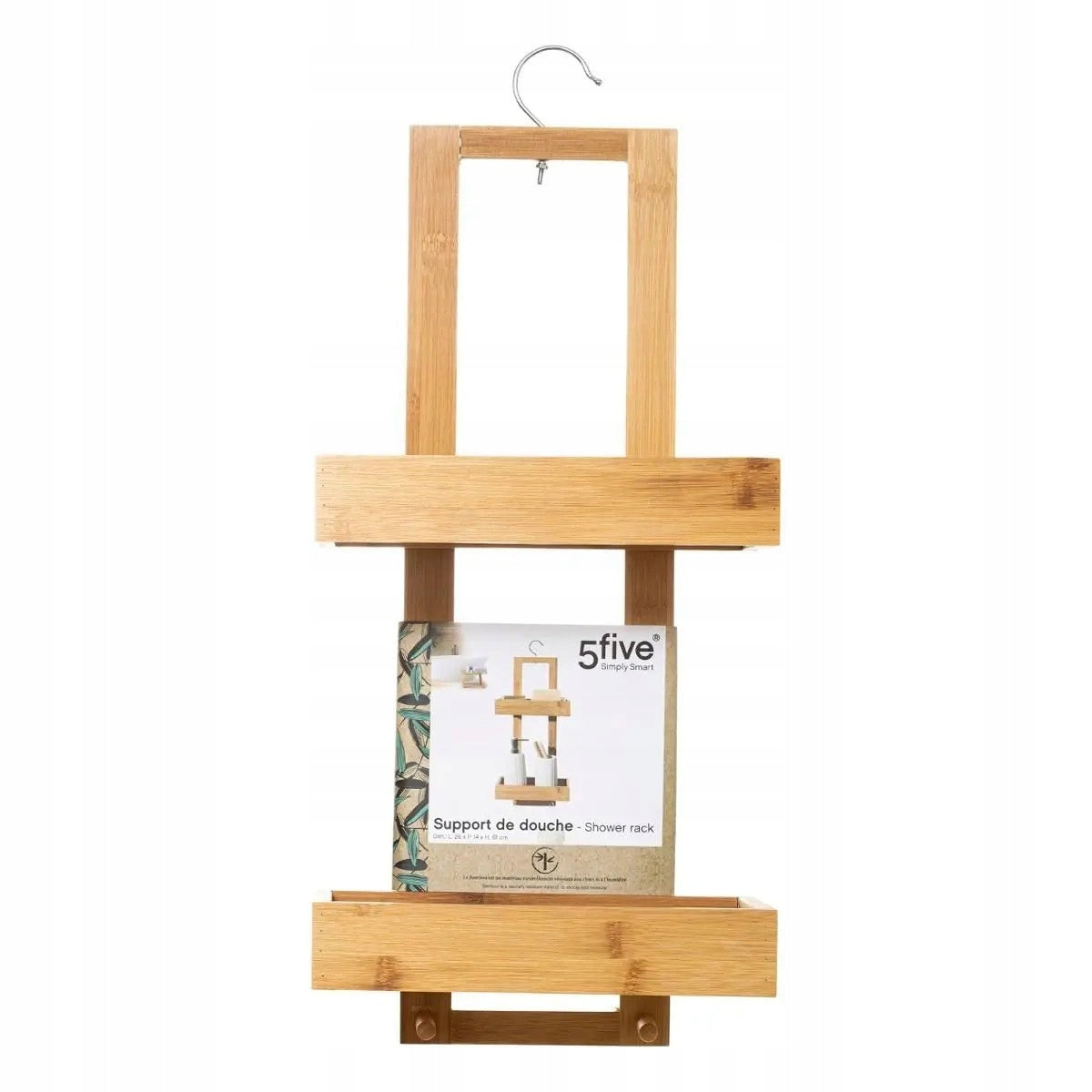 BATHROOM SHELVING UNIT, 2x SHOWER HANGING SHELF Brand 5five Simply Smart