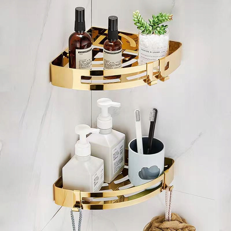 BATHROOM SHOWER SHELF SUS304 gold2PCS Brand no brand