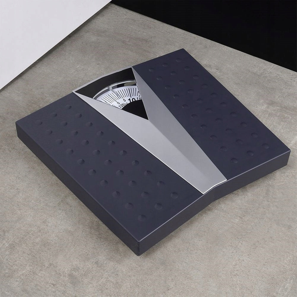 BATHROOM scale black mechanical manual traditional analogue 120 kg Packaging status original