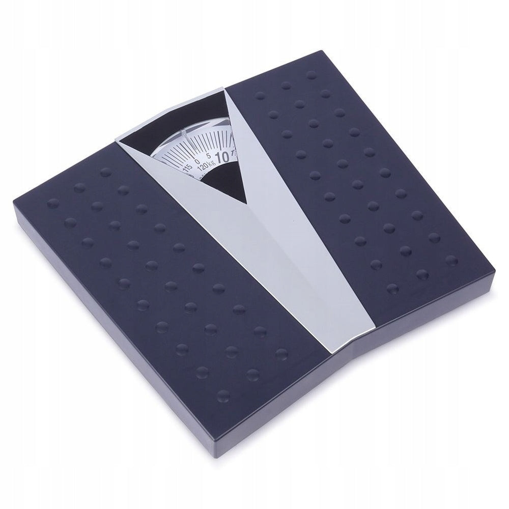 BATHROOM scale black mechanical manual traditional analogue 120 kg