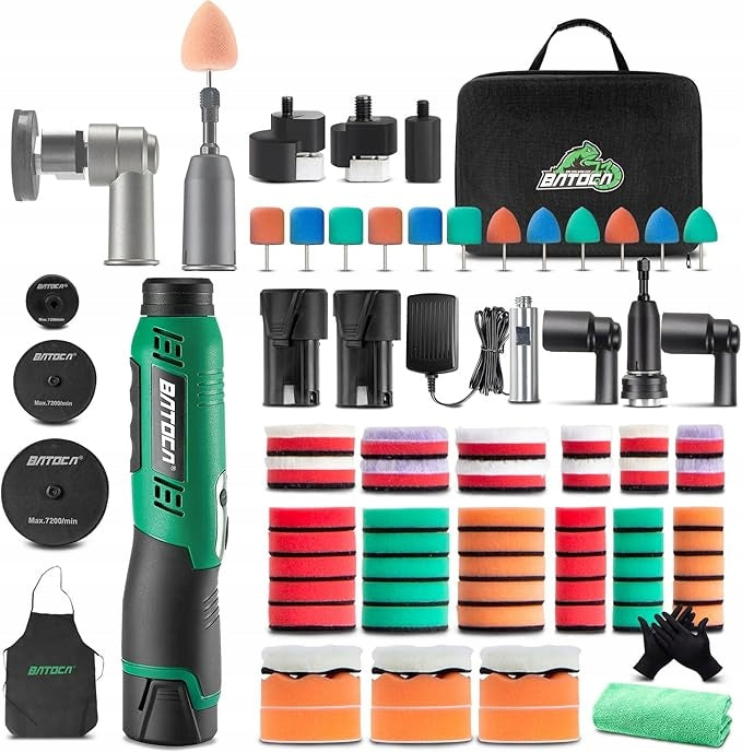 BATOCA S6 Mini cordless polisher 12V DA RO 1000-5000 rpm for car