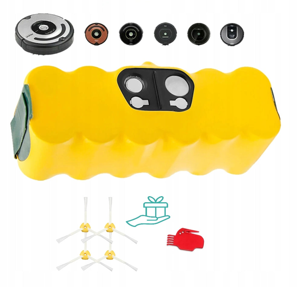 BATTERY 5Ah IROBOT ROOMBA SERIES 500 600 700 800 NI-MH BATTERY 5000mAh
