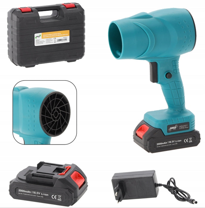 BATTERY AIR BLOWER MANUAL FOR DUST LEAVES TURBO GRILL 800 W
