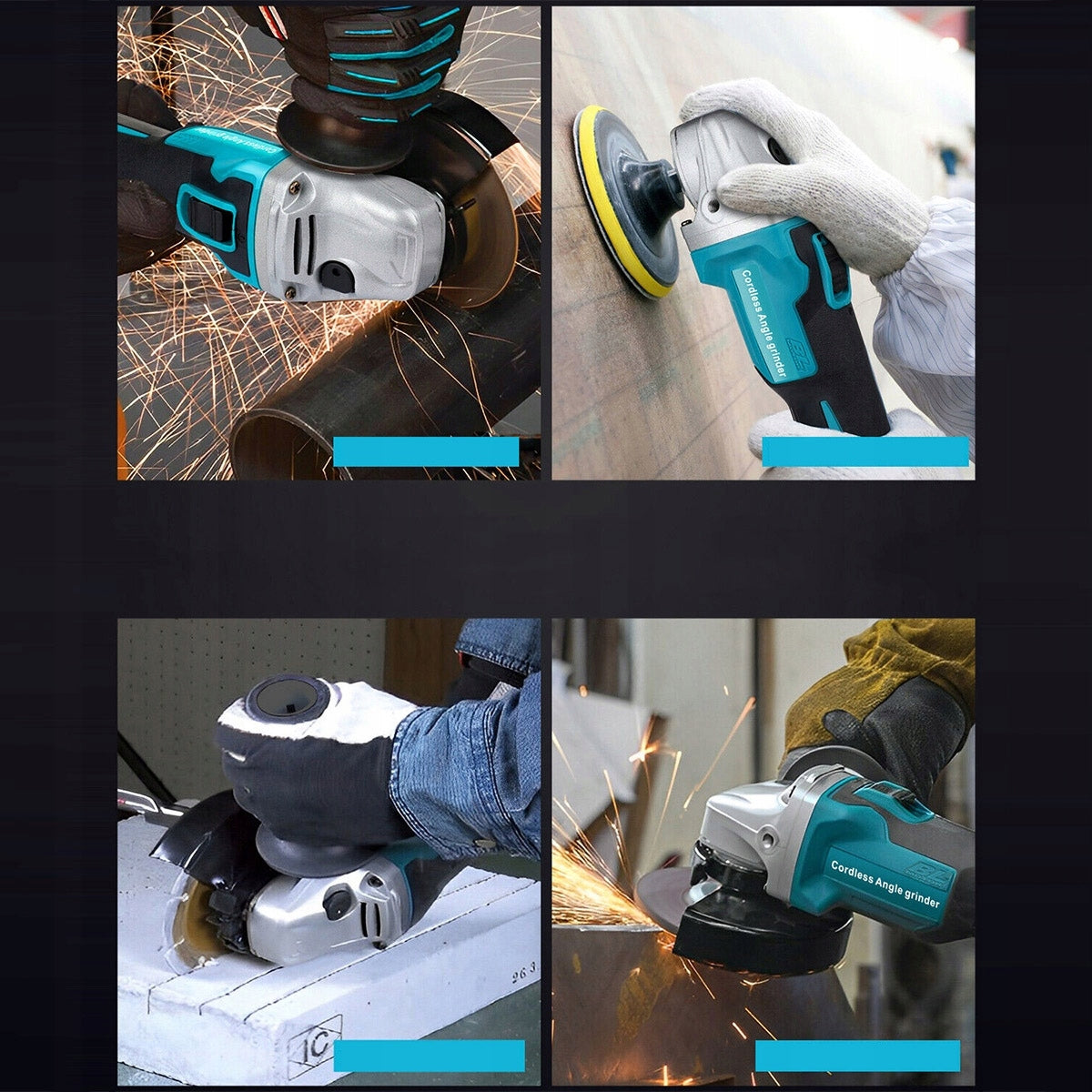 BATTERY ANGLE GRINDER for Makita BATTERY 18V 125mm 1100W Manufacturer code 6974974885533