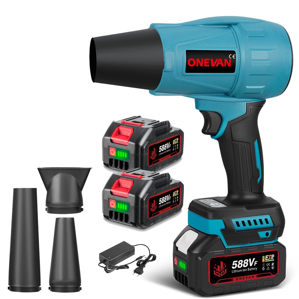 BATTERY BLOWER GARDEN Leaf Blower Turbo Fan 18V 2X AKU